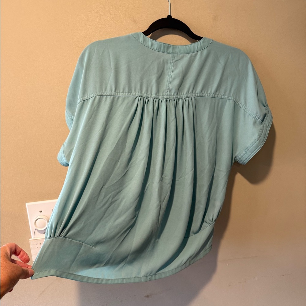 Xhilaration Light Teal Green Top - Picture 8 of 10